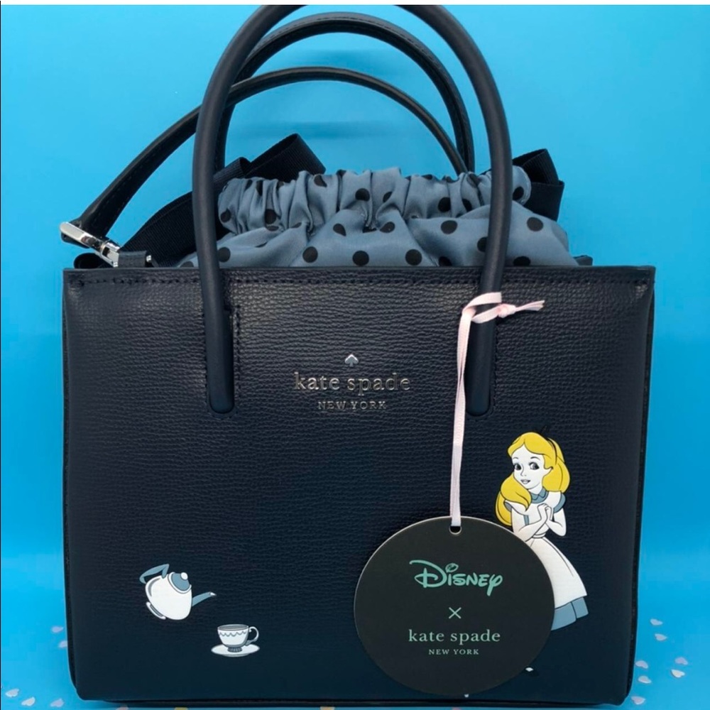 Kate Spade x Disney Alice in Wonderland Shopper Crossbody Bag - Picture 6 of 6